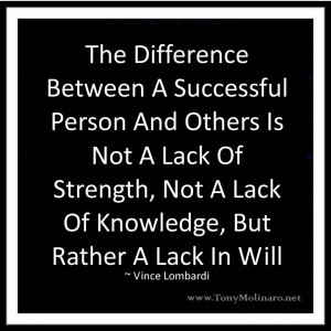 The Difference Between A Successful Person