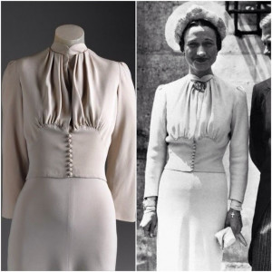 Wallis Simpson's wedding dress
