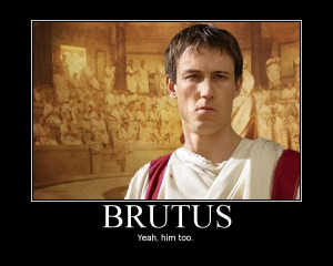 Document E: Any lines from the text: The Tragedy of Julius Caesar ...