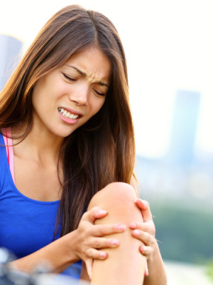 ... knee pain is a common problem among women athletes and women who work