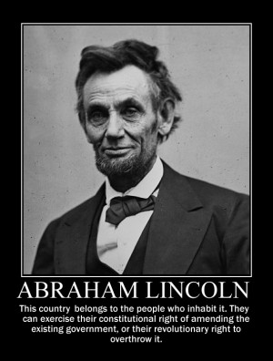 Abraham Lincoln – Activist Quotes