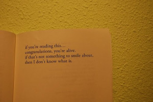 if you're reading this...