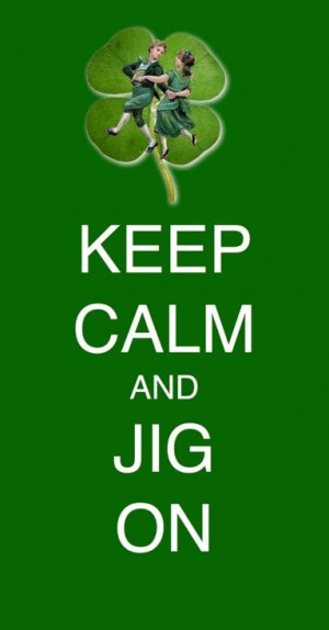 ... irish jig couple dancing the jig keep calm and carry on kelly green