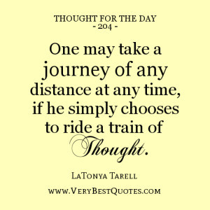 ... chooses to ride a train of thought. 300x300 Poem About Life Journey