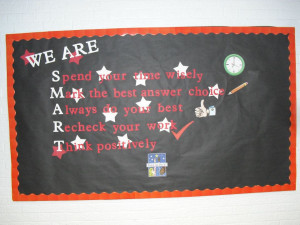 Bulletin Board created for testing motivation