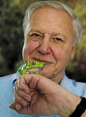Natural history presenter Sir David Attenborough has been named ...