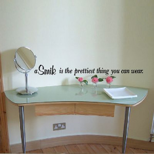 ... Beauty Pretty Cute Quote Wall Sticker Art Home Decoration Bedroom Q27
