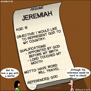 Jeremiah Timeline Picture