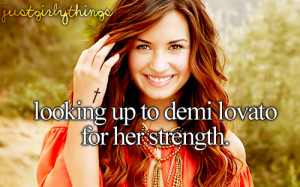 celebrities Demi Lovato inspiration courage strength