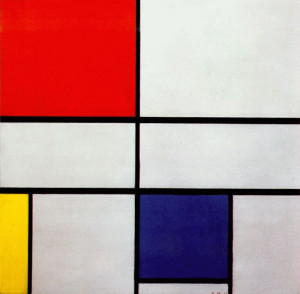 Composition C, 1935 by Piet Mondrian
