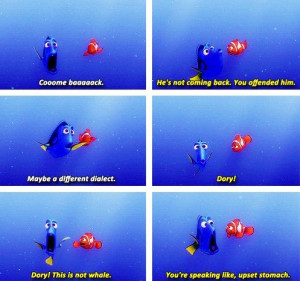 Finding Nemo Dory Quotes Nemo doris dory finding