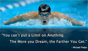 Michael Phelps Quote to live up to