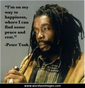 Peter tosh quotes