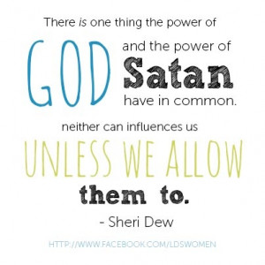 Allow GOD to influence us.