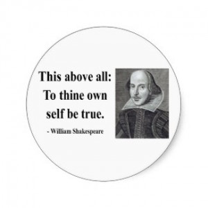 Shakespeare Quote 8b sticker