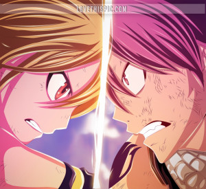 Fairy Tail Quotes Tumblr Fairy tail - lucy & natsu