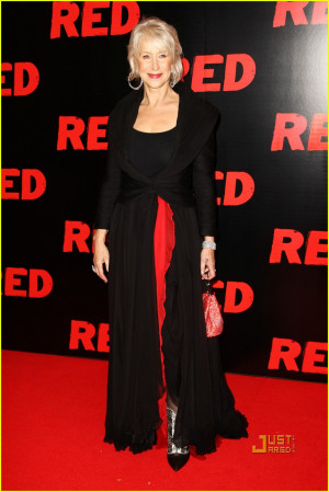 Jul 22, 2013. Helen Mirren and Bruce Willis hit the red carpet ...