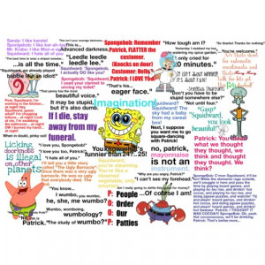 Spongebob Squarepants Quotes About Friendship Pictures