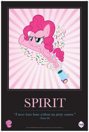 My Little Pony Motivational Posters: Pinkie Pie