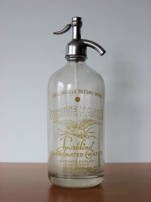 Vintage Seltzer Bottle No.2 - White Eagle Bottling Works