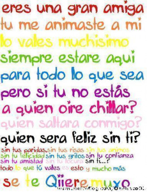 Para mi mejor amiga espero que te gustee guapa!