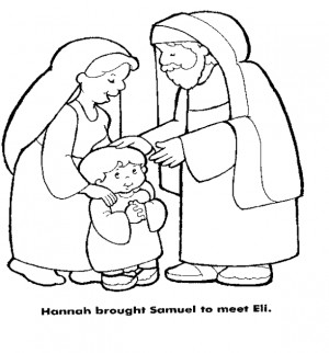 Hannah brought Samuel to Eli Samuel, Bible Colors, Hannah, Church ...