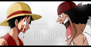 One Piece - A man's dream... by SergiART