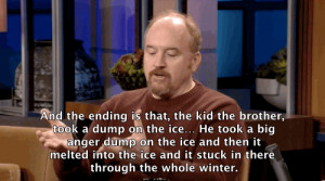 Louis CK Tells The End Of The American Hustle Ice Fishing Story, And ...