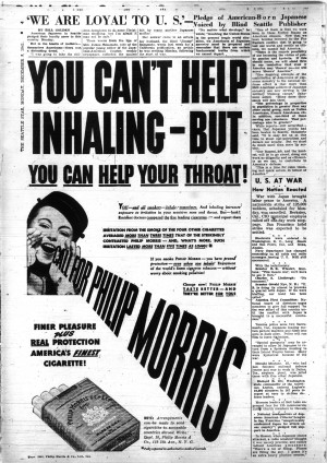 The December 8 issue also carried this article by Japanese American ...