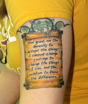 Scroll Tattoo Designs for Men