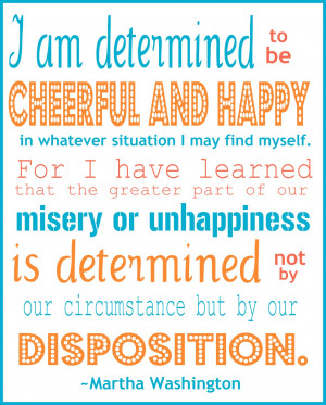 martha washington quote Happy Friday Quotes