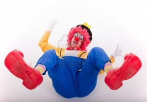 Related Pictures funny circus clown with a bright idea stock photo ...