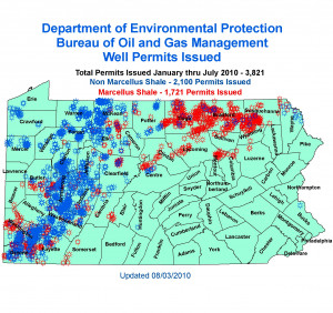 fracking wells in pennsylvania