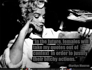 Using Marilyn Monroe Quotes To Feel Classy When Trash Is Likely Worth ...