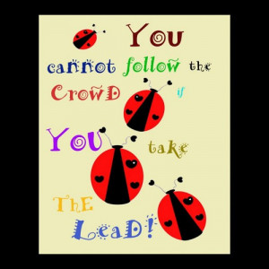 ... Art Print Quotes and Sayings and Ladybugs | cmzart - Print on ArtFire
