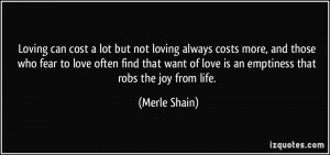 More Merle Shain Quotes