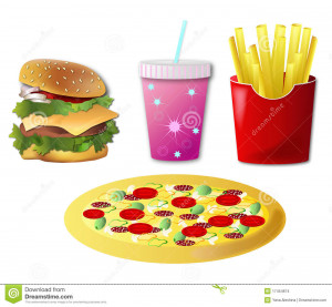 Fast Food Pizza Delivery Stock Images Image