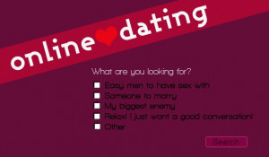 Online dating websites are starting to offer more options, especially ...