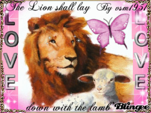 the lion and the lamb quote