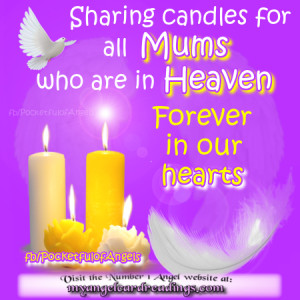, mother, mothers day, flowers, quotes, heaven, candles, image quotes ...