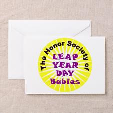 Leap Year Day Awareness Greeting Card