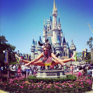 DISNEY REALLY PUTS ME IN THE GOOD MOOD AND SO DOES CHEERLEADING ...