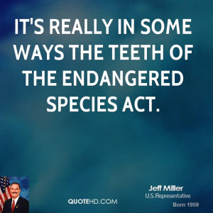 endangered species act quote 2