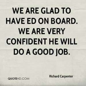 Richard Carpenter Quotes