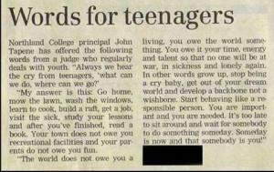 Principal's quote: This is great!