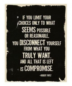 love this quote about compromise