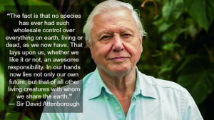 you go, Sir David Attenborough