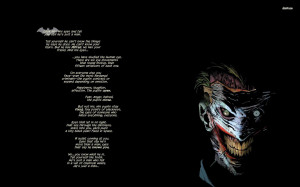 Quotes Joker Batman DC Comics