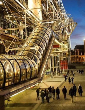 The Centre Georges Pompidou - Paris Could be a fun idea that you have ...
