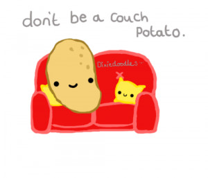 Don’t be a couch potato!Love dixiedoodles xohttp://dixiedoodles ...
